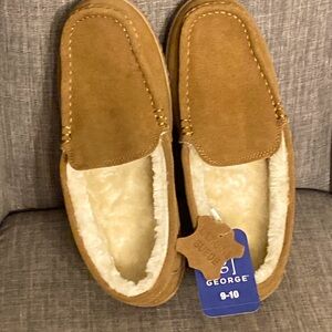 Men’s leather slipp